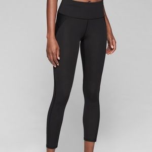 Athleta 7/8 stealth legging size medium black